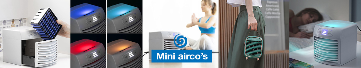 Overzicht mini airco